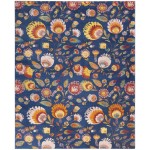 Nourison Allur ALR08 Area Rug, Navy/Multicolor, 9' x 12'