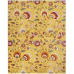 Nourison Allur ALR08 Area Rug, Yellow/Multicolor, 7'10" x 9'10"