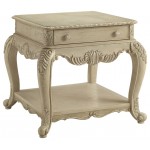 ACME Ragenardus End Table, Antique White