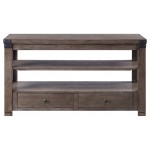 ACME Melville Sofa Table, Ash Gray