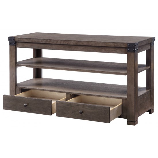 ACME Melville Sofa Table, Ash Gray