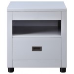 ACME Eleanor End Table, Dove Gray