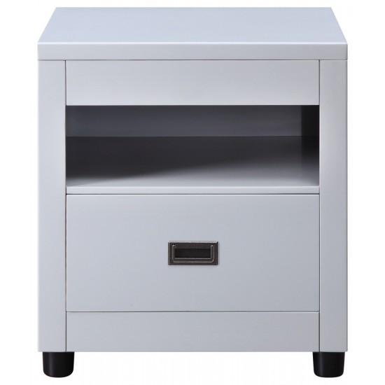 ACME Eleanor End Table, Dove Gray