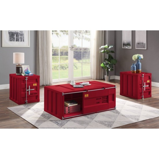 ACME Cargo Coffee Table, Red