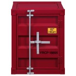 ACME Cargo End Table, Red