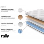 Rally 3 Hybrid Cooling Plush 12" Queen Mattress