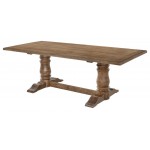 ACME Leventis Dining Table, Weathered Oak