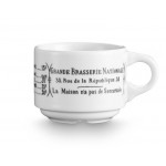 Brasserie 9 oz Breakfast Cup, Set of 4