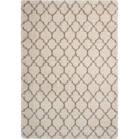 Nourison Amore AMOR2 Area Rug, Cream, 6'7" x 9'6"