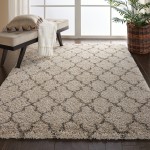 Nourison Amore AMOR2 Area Rug, Cream, 6'7" x 9'6"