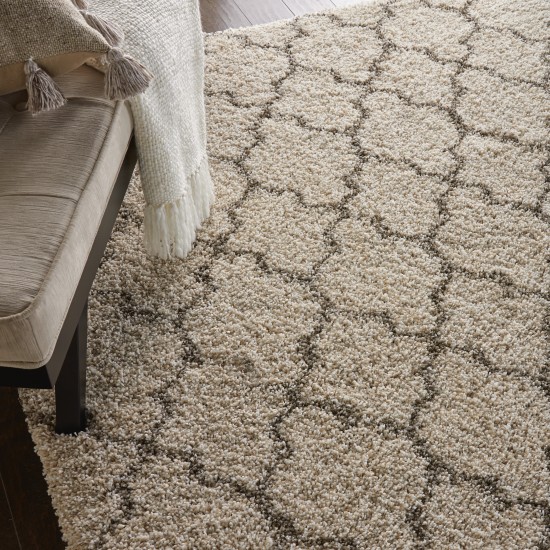 Nourison Amore AMOR2 Area Rug, Cream, 6'7" x 9'6"