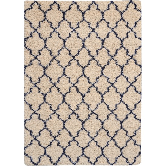 Nourison Amore AMOR2 Area Rug, Ivory/Blue, 5'3" x 7'5"