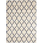 Nourison Amore AMOR2 Area Rug, Ivory/Blue, 6'7" x Square