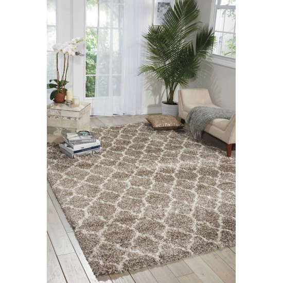 Nourison Amore AMOR2 Area Rug, Stone, 10' x 13'