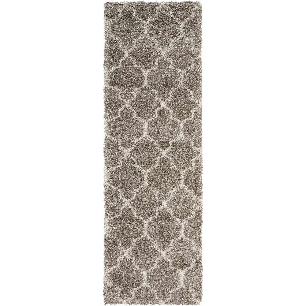 Nourison Amore AMOR2 Runner Rug, Stone, 2'2" x 7'6"