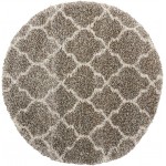 Nourison Amore AMOR2 Area Rug, Stone, 3'11" x Round