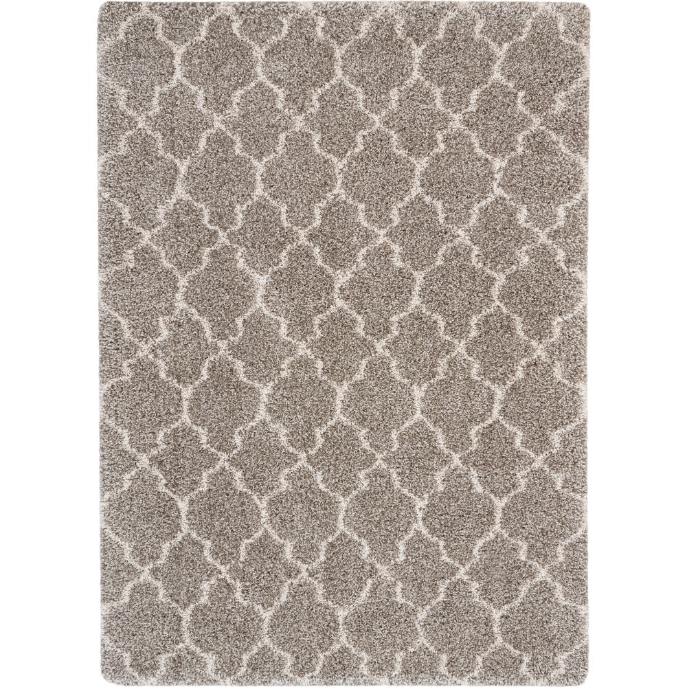 Nourison Amore AMOR2 Area Rug, Stone, 5'3" x 7'5" Nourison Amore AMOR2 Area Rug, Stone, 5'3" x 7'5"