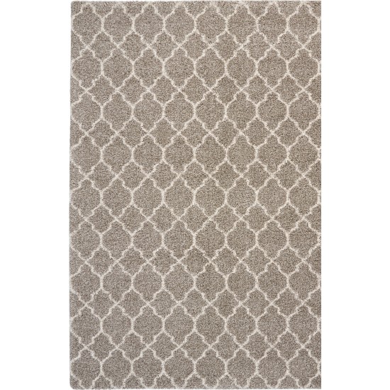 Nourison Amore AMOR2 Area Rug, Stone, 6'7" x 9'6"