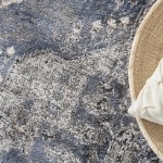 Kathy Ireland American Manor AMR02 Area Rug, Blue, 3'11" x 5'11"