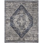 Kathy Ireland American Manor AMR02 Area Rug, Blue, 7'10" x 9'10"