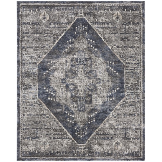 Kathy Ireland American Manor AMR02 Area Rug, Blue, 7'10" x 9'10"