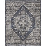 Kathy Ireland American Manor AMR02 Area Rug, Blue, 9' x 12'