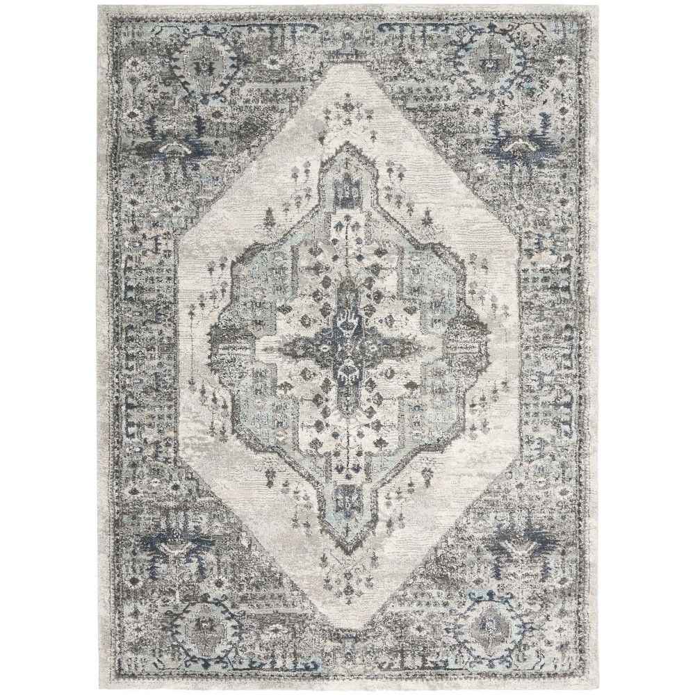 Kathy Ireland American Manor AMR02 Area Rug, Grey, 3'11" x 5'11"