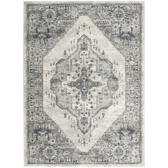 Kathy Ireland American Manor AMR02 Area Rug, Grey, 5'3" x 7'3"