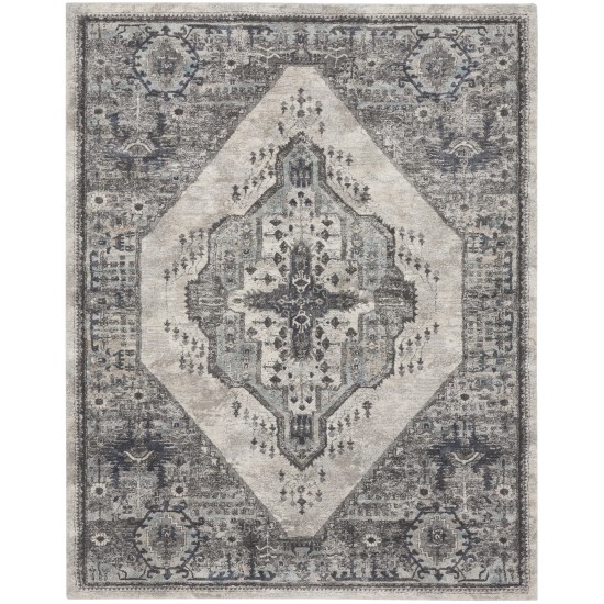 Kathy Ireland American Manor AMR02 Area Rug, Grey, 7'10" x 9'10"