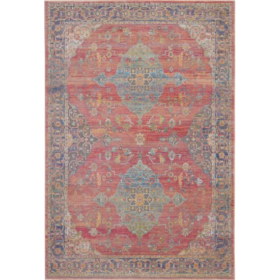 Nourison Ankara Global ANR01 Area Rug, Multicolor, 4' x 6'