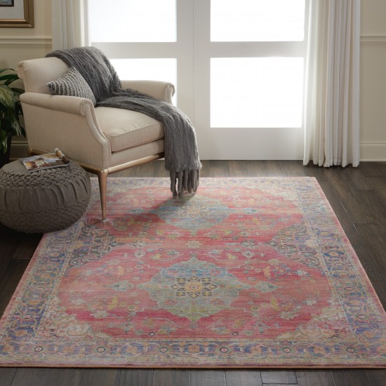 Nourison Ankara Global ANR01 Area Rug, Multicolor, 4' x 6'