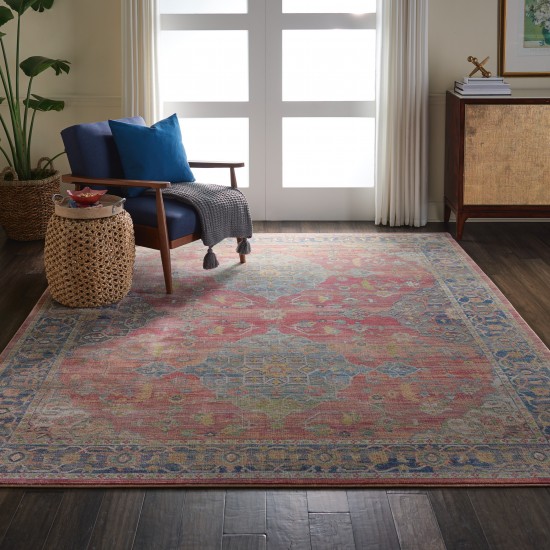 Nourison Ankara Global ANR01 Area Rug, Multicolor, 7'10" x 9'10"