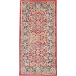 Nourison Ankara Global ANR02 Area Rug, Red, 2' x 4'