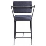 ACME Cargo Counter Height Chair (Set-2), Fabric & Gunmetal (2Pc/1Ctn)