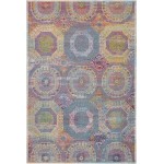 Nourison Ankara Global ANR05 Area Rug, Multicolor, 4' x 6'