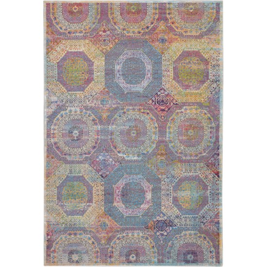 Nourison Ankara Global ANR05 Area Rug, Multicolor, 4' x 6'