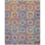 Nourison Ankara Global ANR05 Area Rug, Multicolor, 7'10" x 9'10"