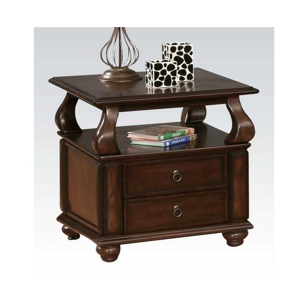 ACME Amado End Table, Walnut