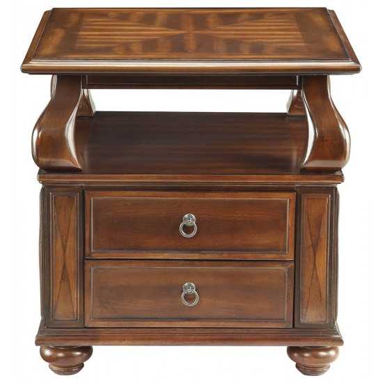 ACME Amado End Table, Walnut