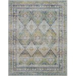 Nourison Ankara Global ANR07 Area Rug, Blue/Green, 8'10" x 11'10"