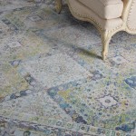 Nourison Ankara Global ANR07 Area Rug, Blue/Green, 8'10" x 11'10"