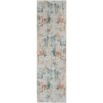 Nourison Ankara Global ANR09 Runner Rug, Ivory/Multicolor, 2' x 6'