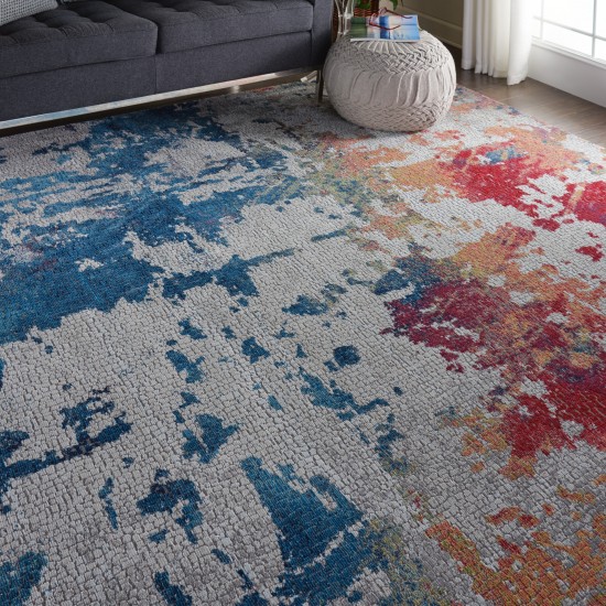 Nourison Ankara Global ANR10 Area Rug, Multicolor, 7'10" x 9'10"