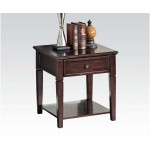 ACME Malachi End Table, Walnut