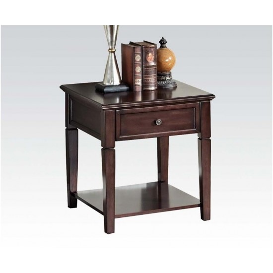 ACME Malachi End Table, Walnut