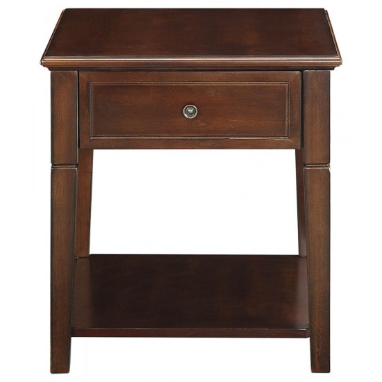 ACME Malachi End Table, Walnut