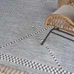 Nourison Asilah ASI01 Area Rug, Light Blue, 7'10" x 10'6"