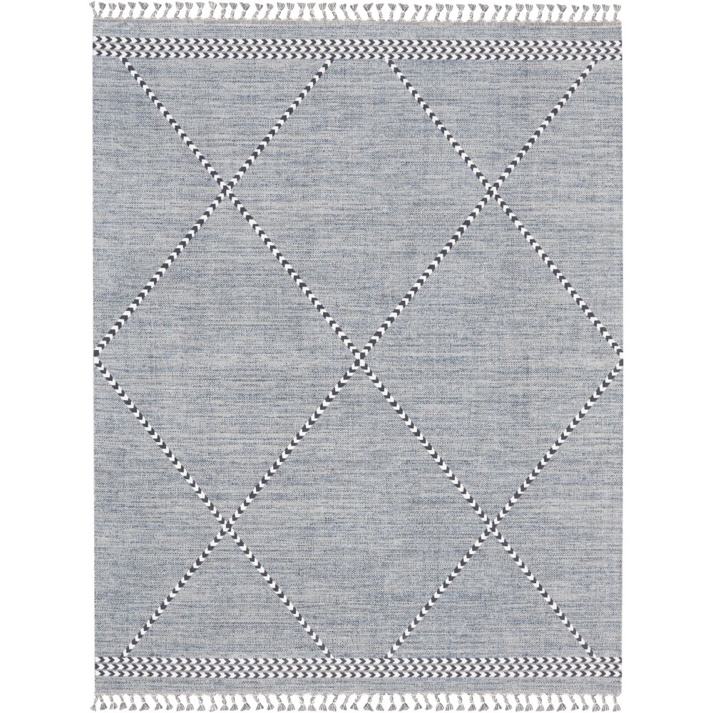 Nourison Asilah ASI01 Area Rug, Light Blue, 9' x 12'2"