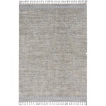 Nourison Asilah ASI01 Area Rug, Mocha, 4' x 6'2"