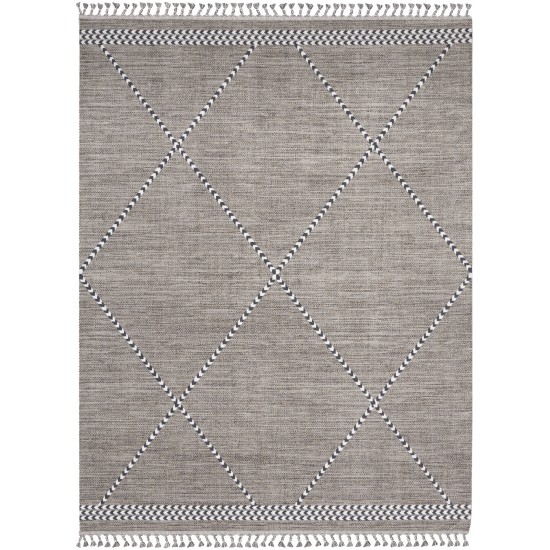 Nourison Asilah ASI01 Area Rug, Mocha, 7'10" x 10'6"